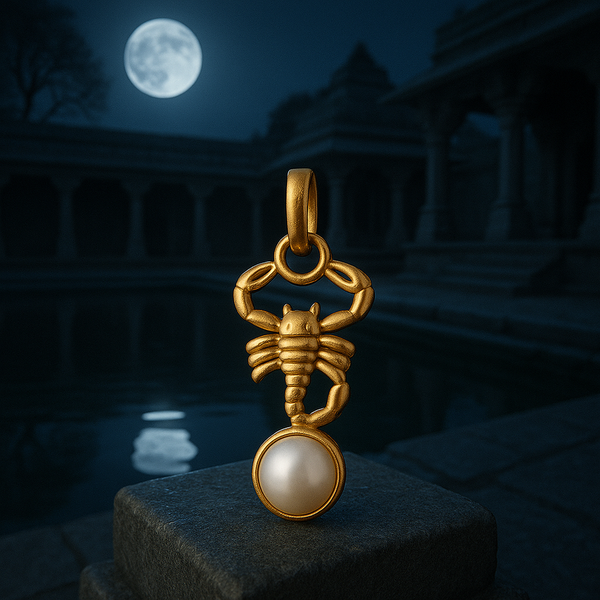 Moti Panchdhatu Pendant – Moon Planet Remedy | Lab Certified