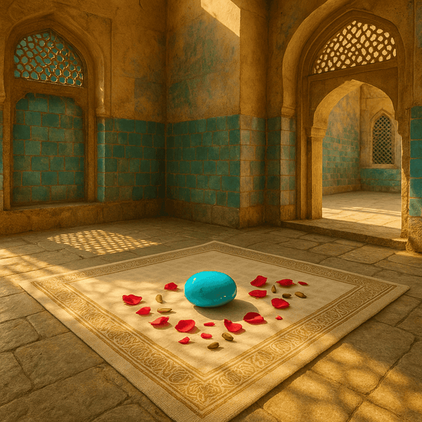 American Firoza (Turquoise) – Natural Certified Gemstone for Healing & Protection