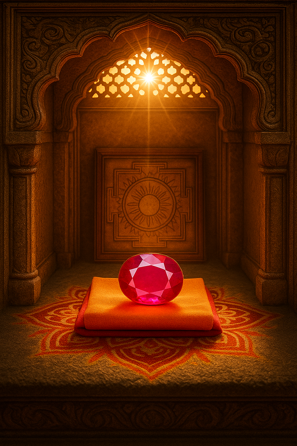 Ruby (Manikya) – Natural Certified Gemstone for Sun