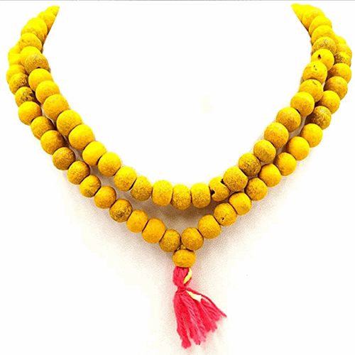 Haldi (Turmeric) Mala-108 Beads