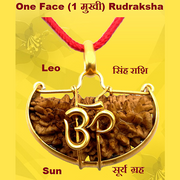 One Face - Ek Mukhi Rudraksha -Om Shape