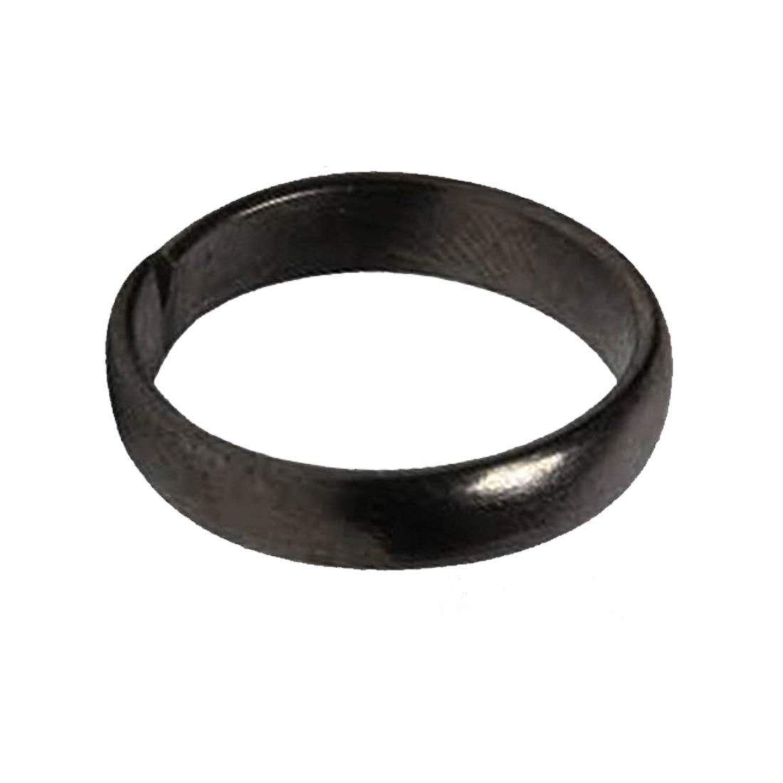 Real Black Horse Shoe Shani Dosh Removal Iron Ring for Unisex (pack of 3)