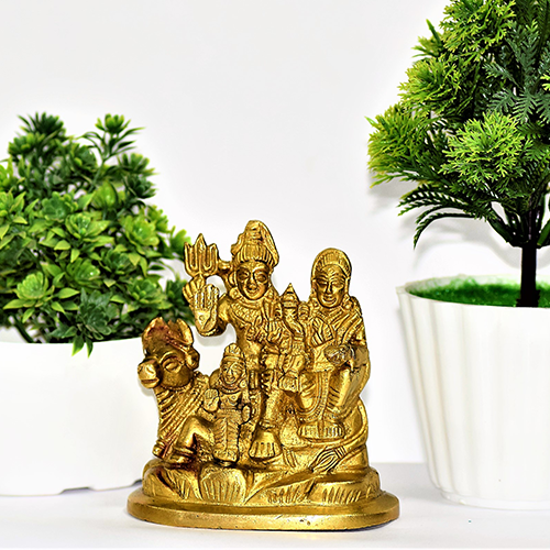 Shiv Pariwar IDOL | metal shiv pariwar idol