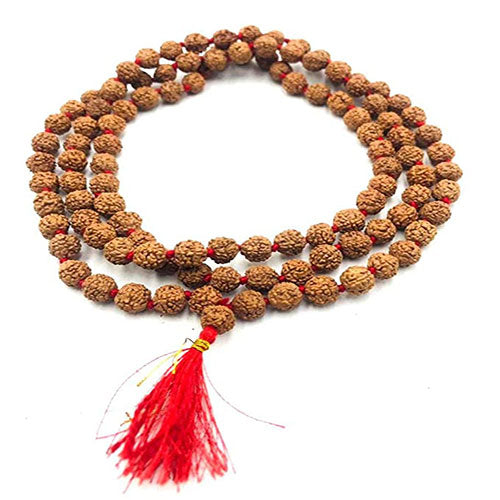 Five Face(Paanch-Mukhi) Rudraksh Mala-108 Beads-7mm
