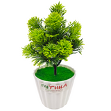 Interior Home Decor   Artificial Plant with Plastic Pot and Cute  for Home, Office, Garden Decoration