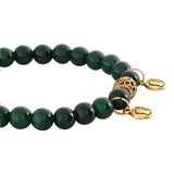 Green Jade 2 With Pendant Bracelet Natural Gemstone