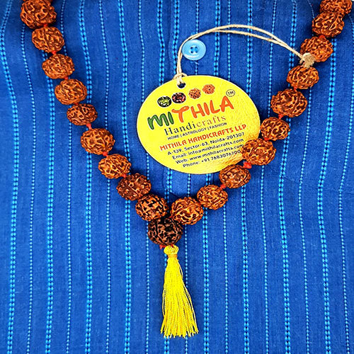 Premium Rudraksh Mala-Kantha-54 Beads-Size 18 mm