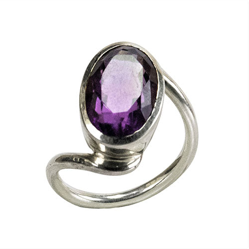Amethyst (Jamunia) Ring – Lab Certified