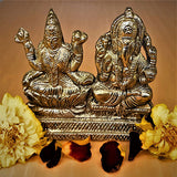 Ashta-Dhatu Laxmi-Ganesh