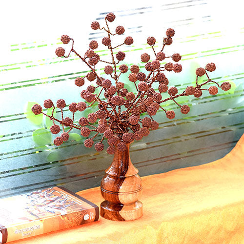 Rudraksha Bouquet-5 Face Rudraksh-Natural-108 Beads