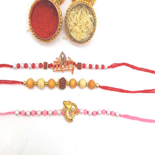 Premium Rakhi Set of bhai\ brother | rakhi combo of 3| Rakshabandhan gift | raksha bandhan